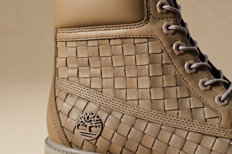 Timberland 6-inch Premium Woven Boots “Olive” & Beige” | Hypebeast