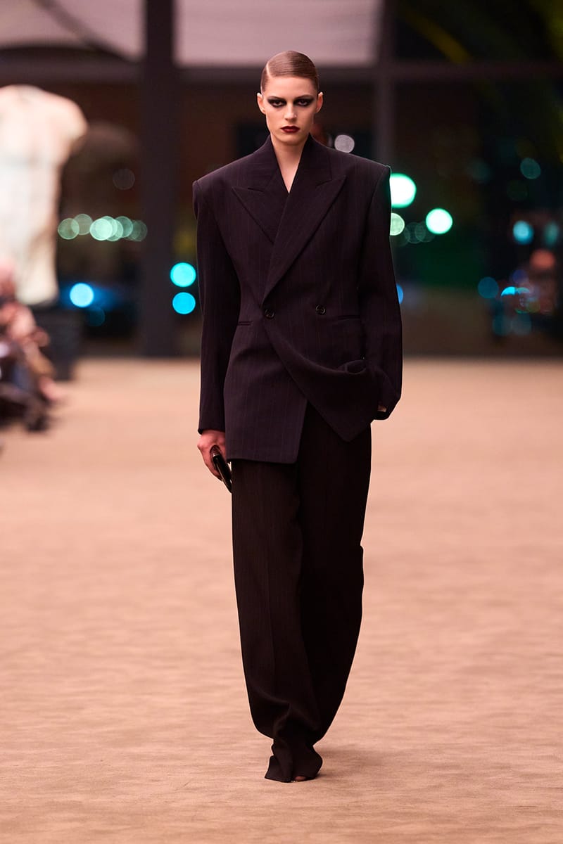 Anthony Vaccarello Strips Back to Foundational Tailoring for Saint