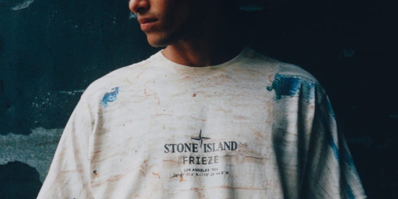 Stone Island Frieze LA 2026 Tee Closer Look | Hypebeast