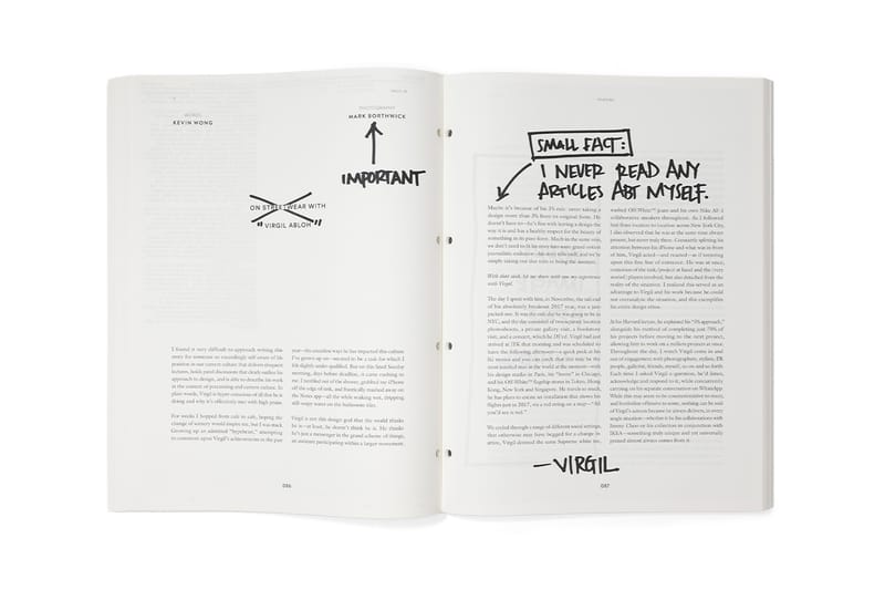 The Virgil Abloh Archive™ Officially Launches 'The Virgil Reader