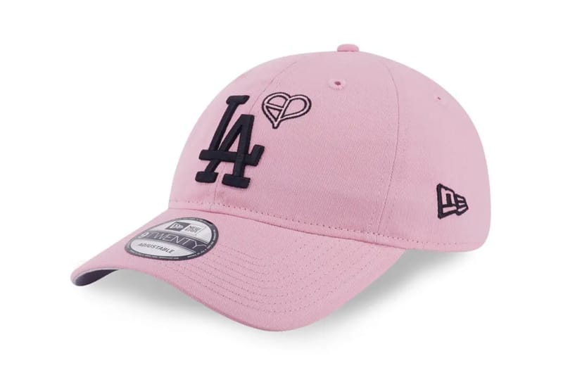 blackPINK LOS ANGELES dodgers コラボ　キャップ New Era Los Angeles Dodgers 'Black Pink' 9FORTY A-Frame Snapback