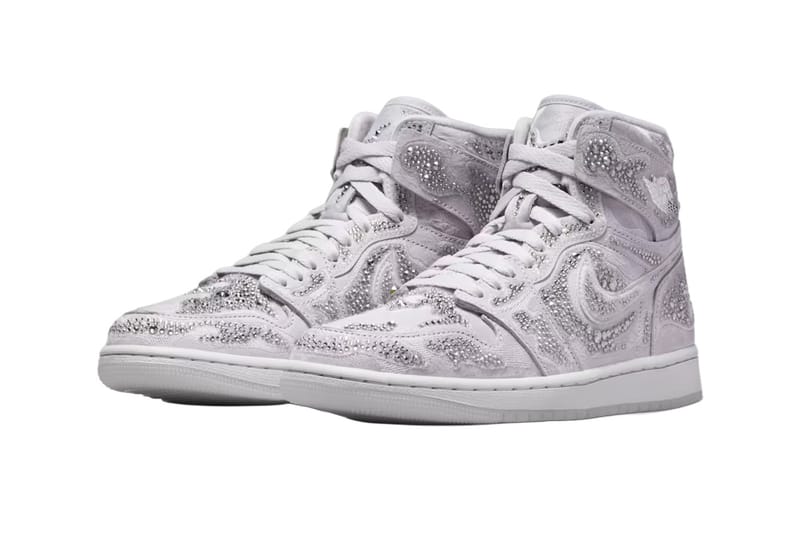 Swarovski x Air Jordan 1 High OG “Vast Gray” Release Info | Hypebeast