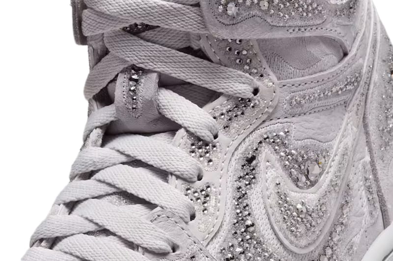 Swarovski x Air Jordan 1 High OG “Vast Gray”: data de lançamento