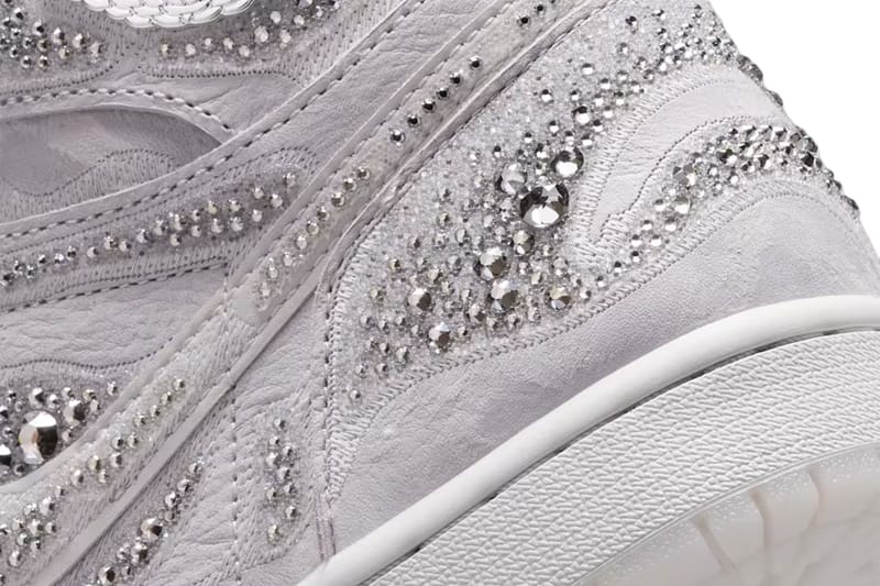 Swarovski x Air Jordan 1 High OG “Vast Gray” Release Info | Hypebeast