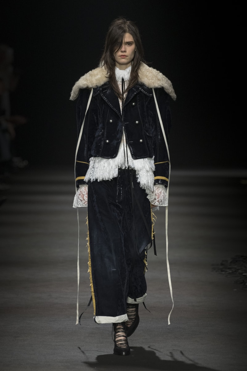 Ann Demeulemeester 2026 秋冬大秀系列｜PFW 巴黎时装周 | Hypebeast