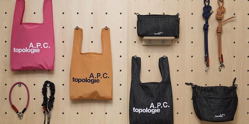 ま*ぁ様 topologie A.P.C. コラボ　2点セット　デニムバッグ a-p-c-topologie-second-capsule