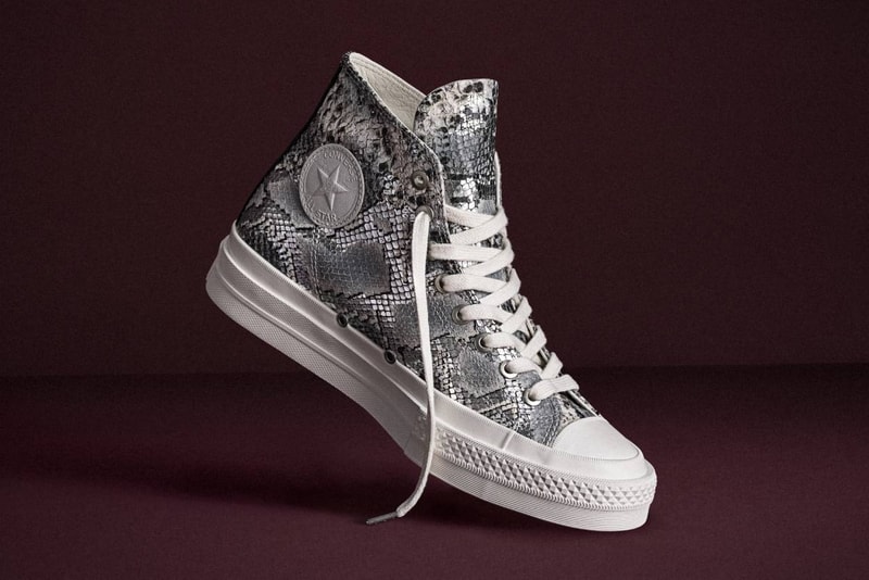Converse First Model Converse First String Chuck Taylor 蛇纹与鳄鱼纹高端皮革系列球鞋 | Hypebeast