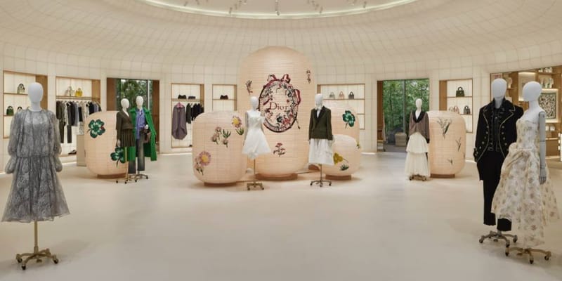 Dior Golden Bamboo Pavilion Tokyo | Hypebeast