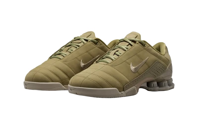 Nike T90 Shox Magia “Black,” “Neutral Olive” Official Images