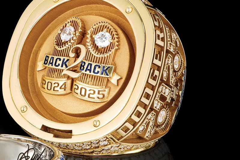 Closer Look Los Angeles Dodgers 2025 Championship Ring | Hypebeast