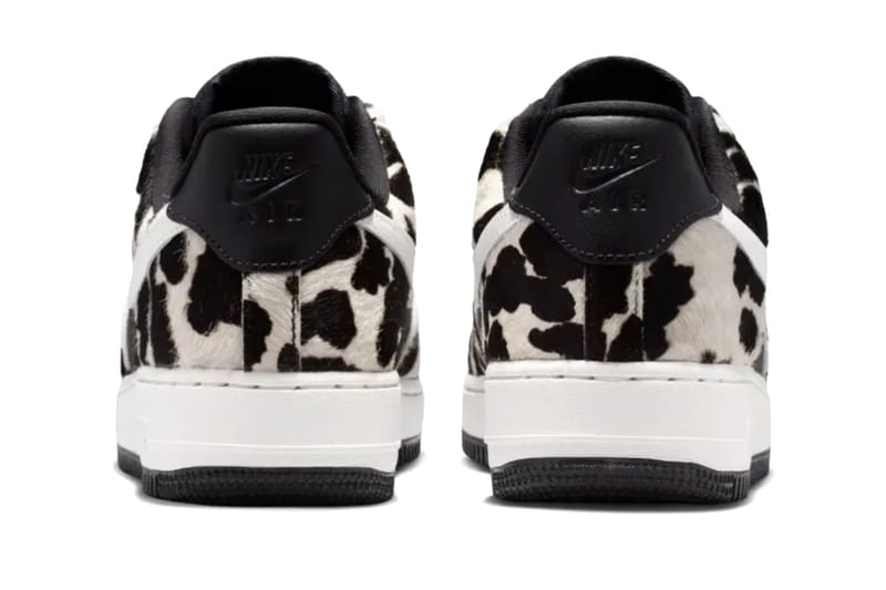 Nike Air Force 1 Low “Cow Print/Black/Phantom” Official Images