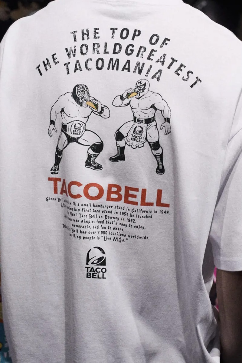 FREAK'S STORE Taco Bell Exclusive T-Shirt Collaboration | Hypebeast