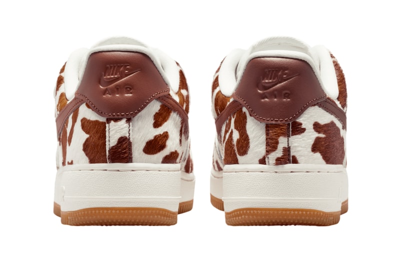 Nike Air Force 1 Low Cow Print “Field Brown” immagini ufficiali | Hypebeast