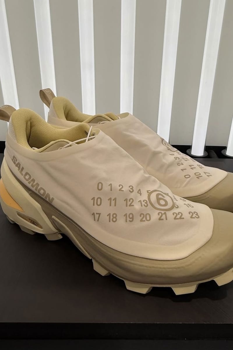 MM6 Maison Margiela e Salomon antecipam coleção de tênis para o