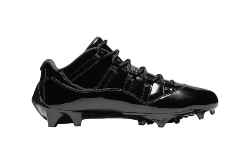 Info Rilis Air Jordan 11 Low TD Cleat “Black Patent” | Hypebeast