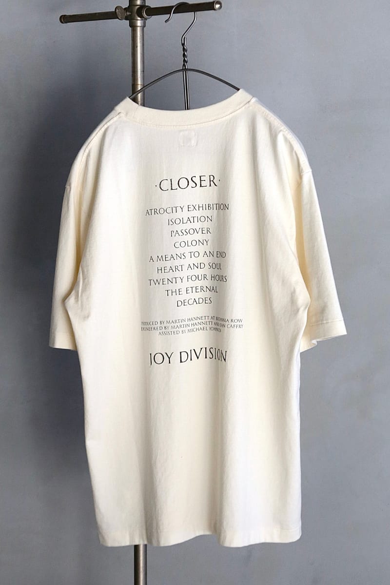 ブラームス ルーツストックxジョイ・ディヴィジョンのTシャツが発売