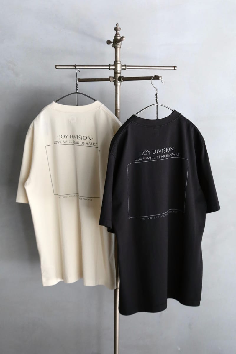 ブラームス ルーツストックxジョイ・ディヴィジョンのTシャツが発売
