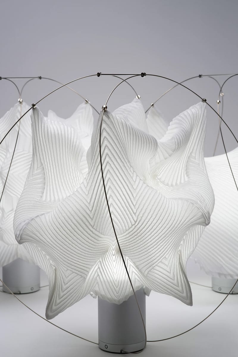 A-POC ABLE Issey Miyake and Atelier Oi Debut a Range of Lamps