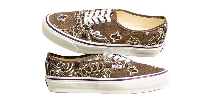 靴 Vans/Ron Herman Authentic Ron Herman Authentic x Vans Authentic “Paisley” Release Info