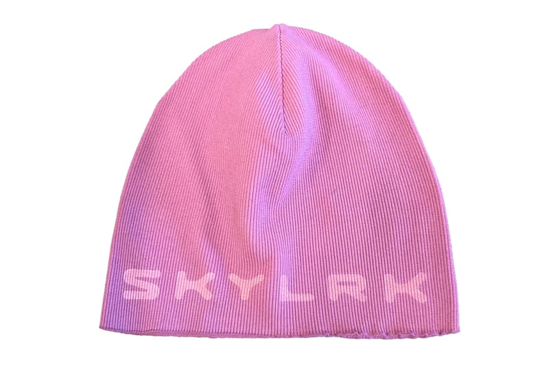 【Coachella限定】SKYLRK ニット帽 ピンク ジャスティン着用 ジャスティンのスカイラークがコーチェラウィーク2のマーチを発売