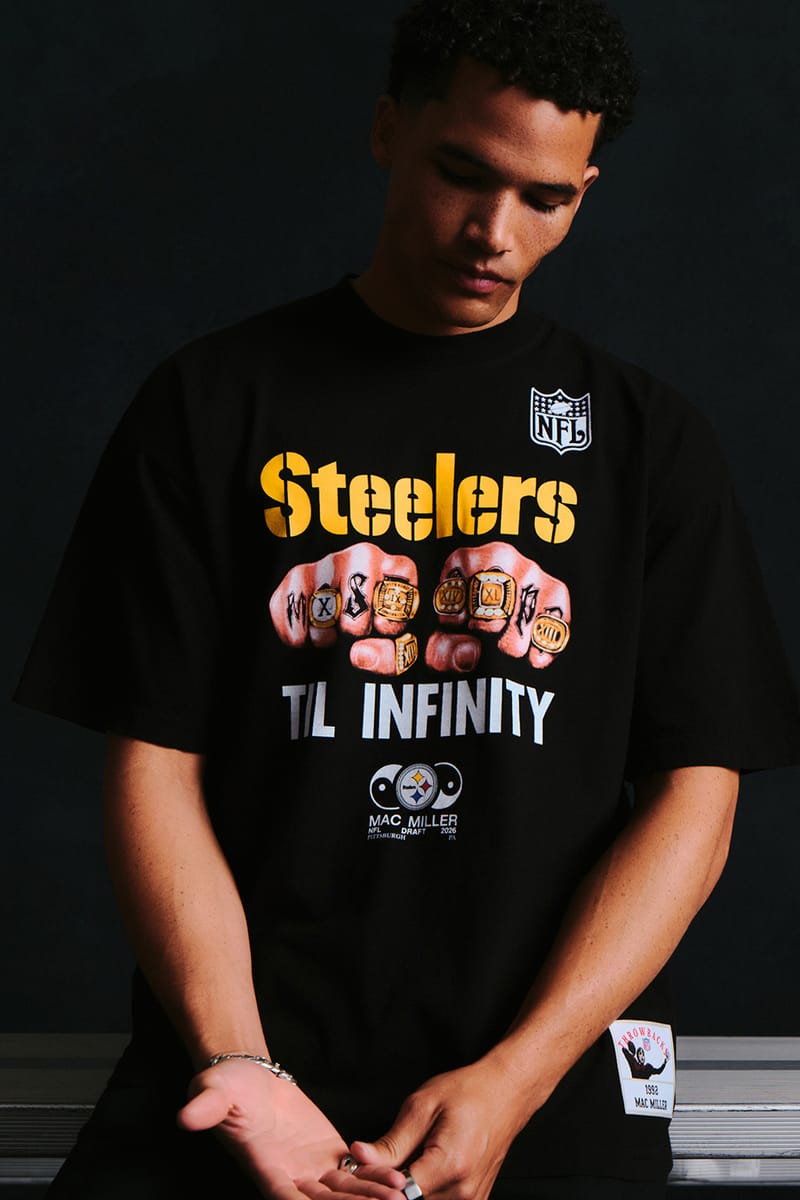 Mitchell & Ness Drops Mac Miller x Pittsburgh Steelers Capsule