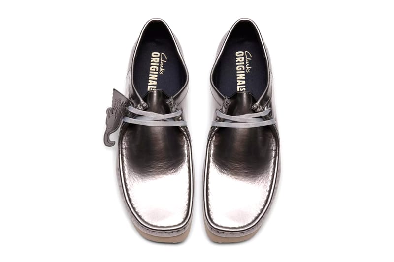 Clarks Originals Wallabee 2604 Patent “Silver,” “Navy” Release