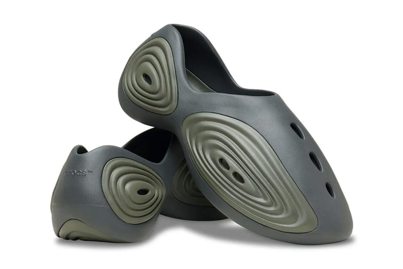 Crocs Ripple “Graphite/Dusty Olive” Official Images | Hypebeast