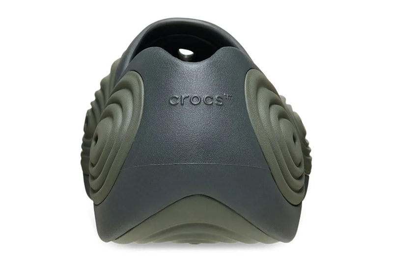 Crocs Ripple “Graphite/Dusty Olive” Official Images | Hypebeast
