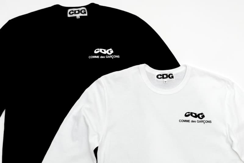 CDG「Wave Logo」T-Shirt 發售資訊|長袖 Tee 全新 Logo 設計 | Hypebeast