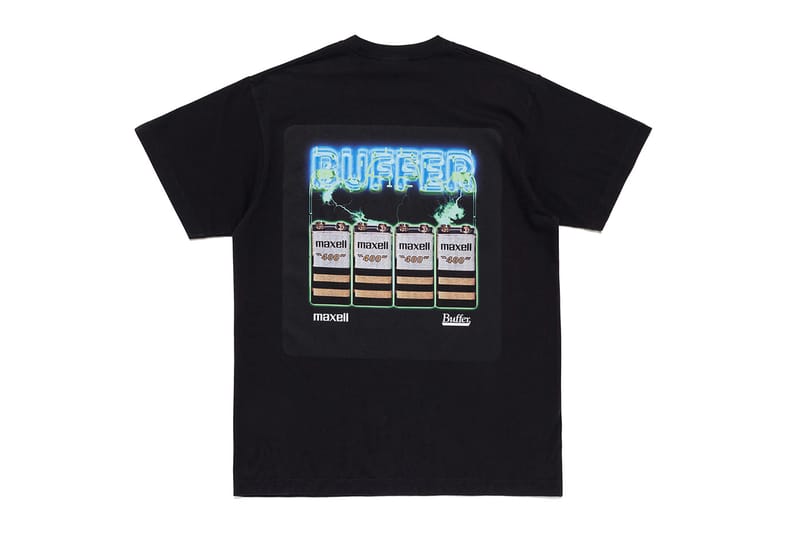 buffer Buffer Corp tシャツ 2 Ｍ Maxell x Buffer Collab Release Info | Hypebeast