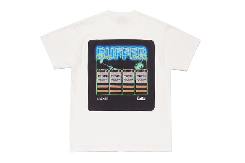 buffer Buffer Corp tシャツ 2 Ｍ Maxell x Buffer Collab Release Info | Hypebeast