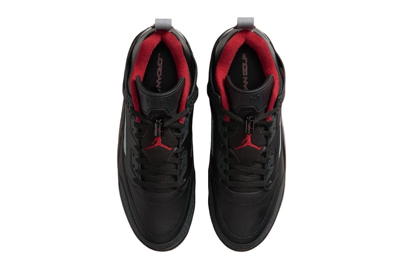 Jordan Spizike Low Golf “Black Stealth/Varsity Red”: fotos