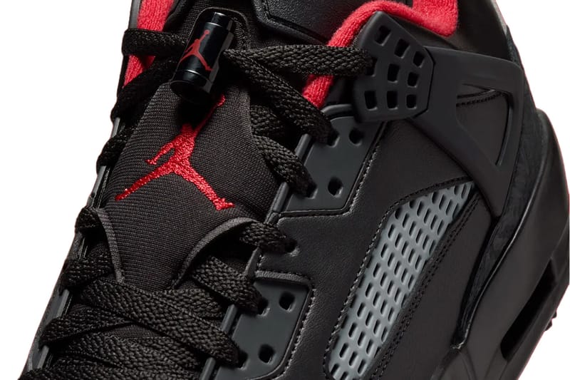 Jordan Spizike Low Golf “Black Stealth/Varsity Red” Official