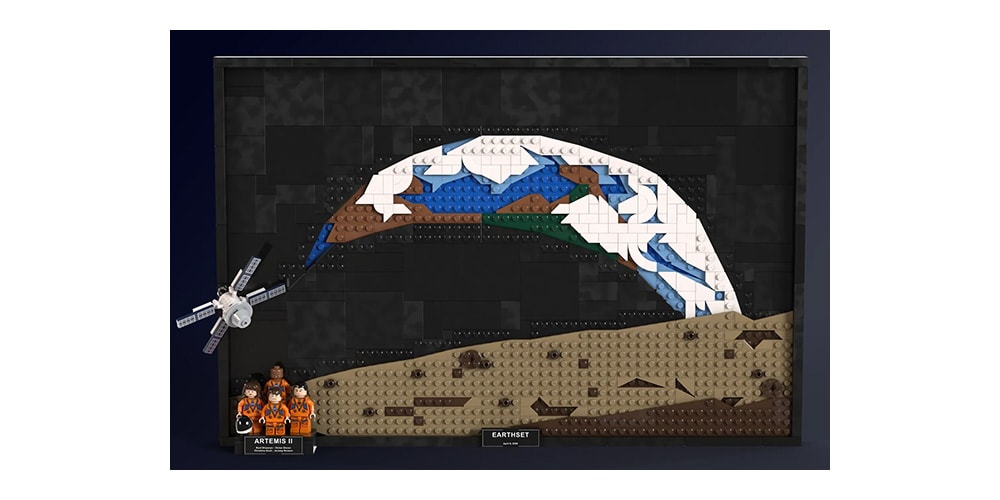 LEGO Ideas Art “Earthset” Poster Info | Hypebeast