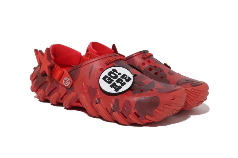 BAPE and Crocs Reunite for a Rugged Echo RO Clog Pack | Hypebeast
