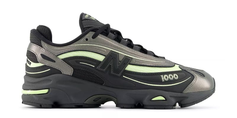 New Balance 1000 “Black Metallic/Dry Lime” Release Info | Hypebeast
