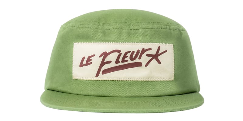 【最終価格】GOLF le FLEUR F* PILLBOX HAT GREEN GOLF le FLEUR* New Pillbox Hat, Patch 5 Panel Hat, 6 Panel Hat