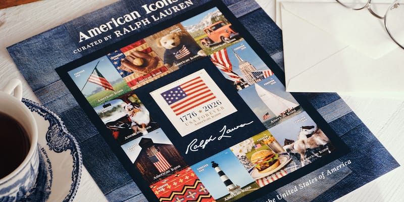 Ralph Lauren USPS Stamp Collection America's 250th Anniversary
