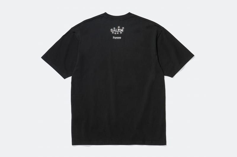 トップス supreme salem black tee M 2026 s/s SALEM x Supreme Spring 2026 Collaboration Release | Hypebeast