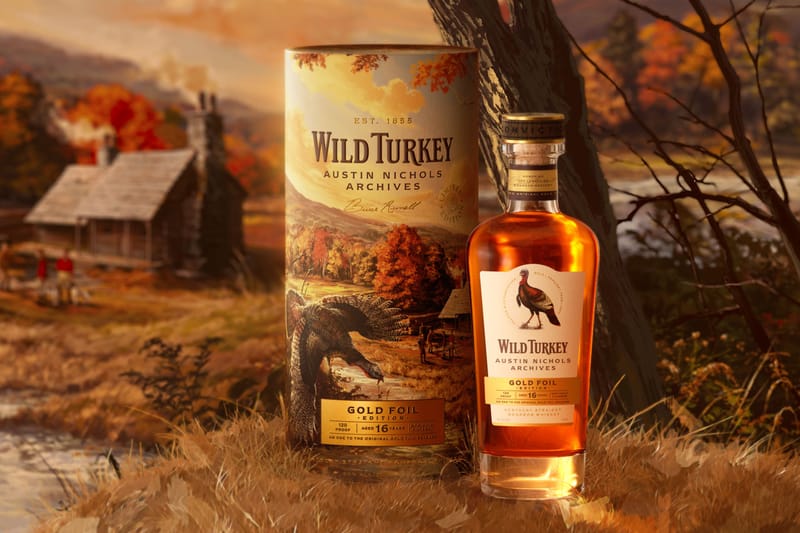 Wild Turkey Unveils Archive-Inspired Gold Foil Edition | Hypebeast