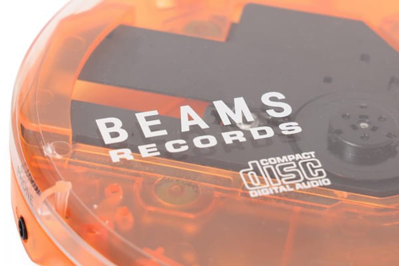 빔즈 레코즈, 아날로그 감성 담은 오렌지 컬러 휴대용 CD 플레이어