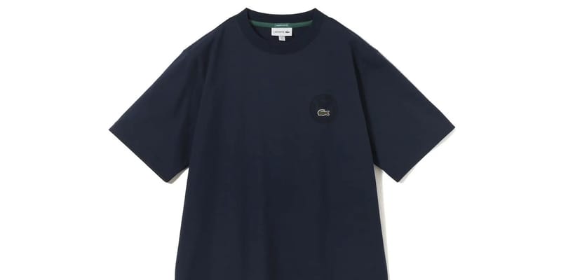 031172 LACOSTE × BEAMS Big Croco Crew Lacoste x BEAMS Exclusive 50th Anniversary T-Shirt | Hypebeast