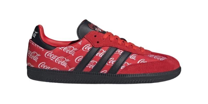 Coca-Cola x adidas Samba Official look | Hypebeast
