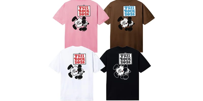 Fuji Rock Festival 2026 VERDY Wasted Youth T-Shirts | Hypebeast