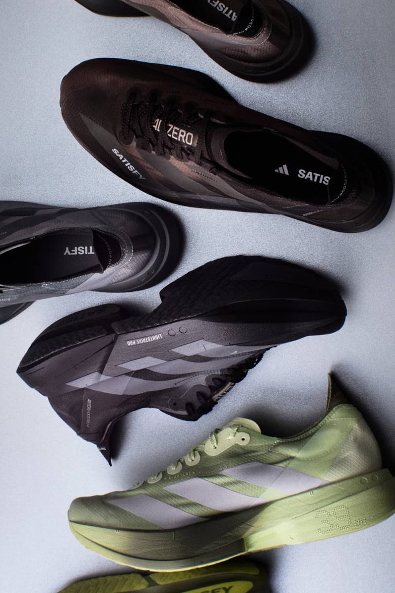 SATISFY x adidas Adizero Adios Pro 4 | Hypebeast