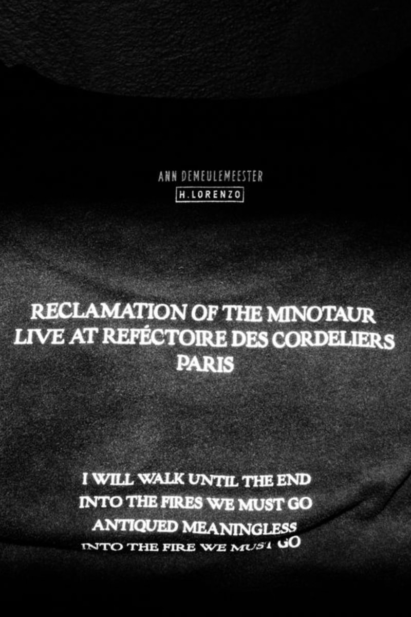 Ann Demeulemeester x H. Lorenzo Exclusive SS26 Capsule | Hypebeast