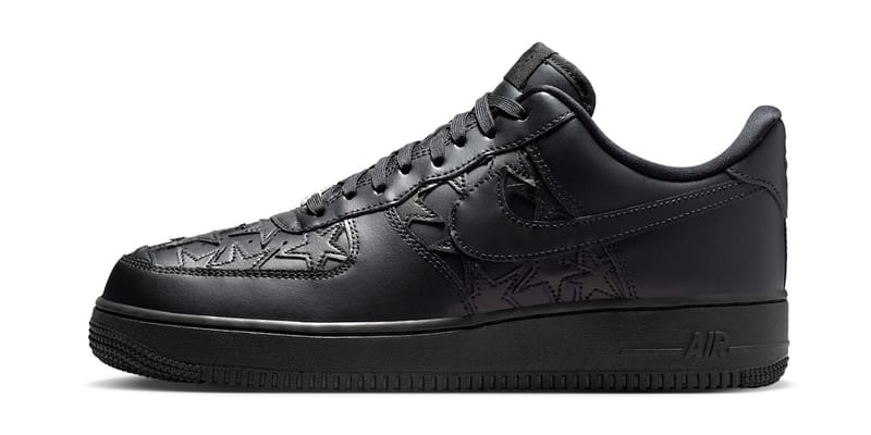 Nike Air Force 1 Low “Black Stars” Release Info | Hypebeast