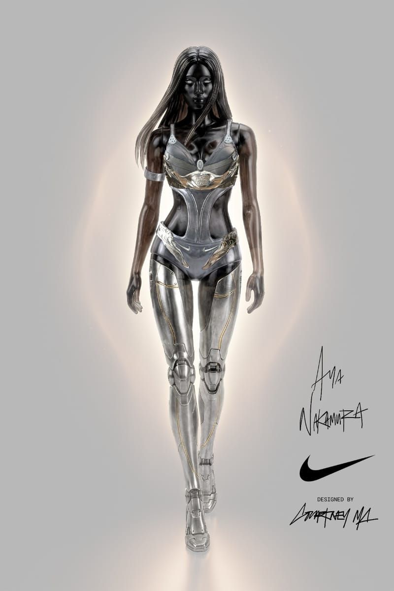 Courtney MC x Nike Custom Look for Aya Nakamura | Hypebeast