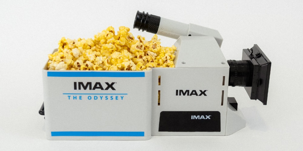 IMAX Launches Limited-Edition Camera Popcorn Bucket for 'Odyssey'