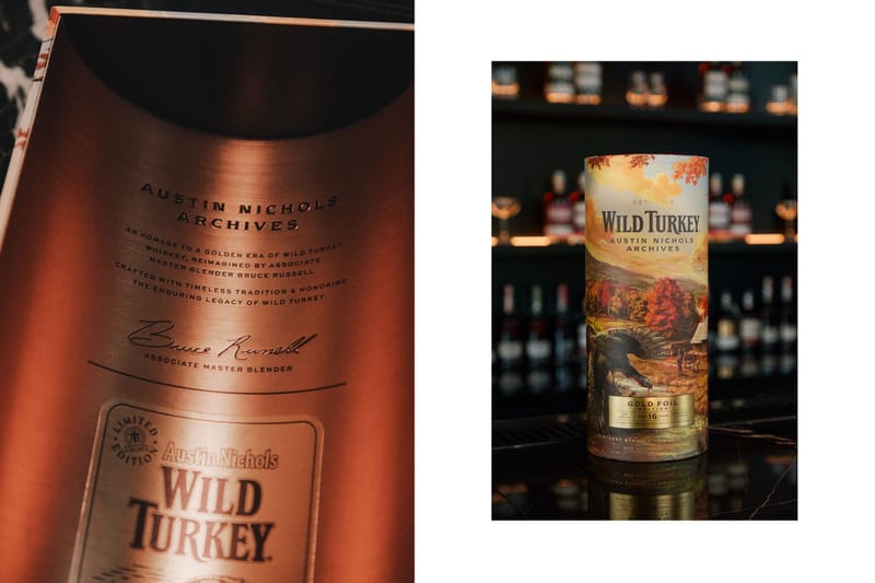 Unboxing: Wild Turkey's Gold Foil Edition | Hypebeast